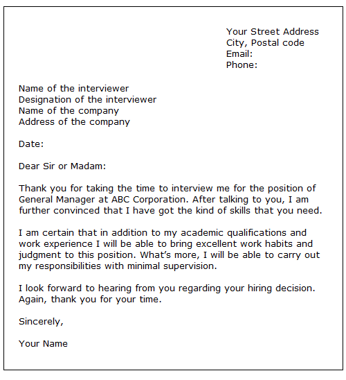 Formal Thank You Letter Example from www.perfectyourenglish.com