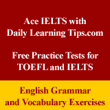 IELTS Test Preparation English Grammar and Vocabulary Tests